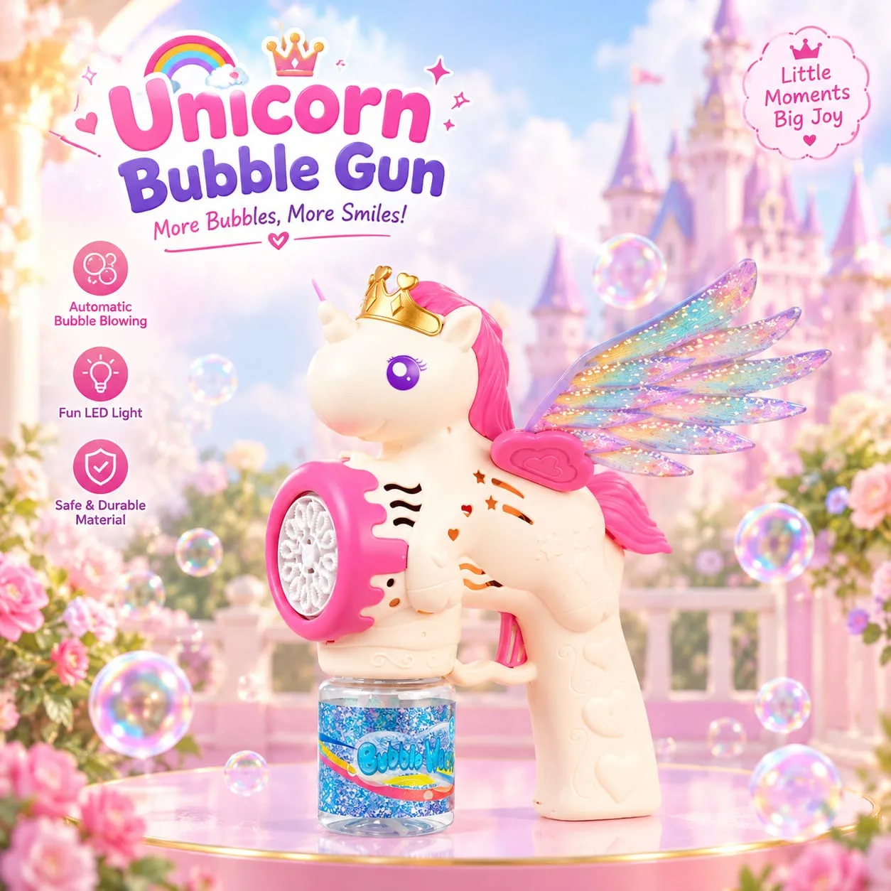 Unicorn Bubble gun