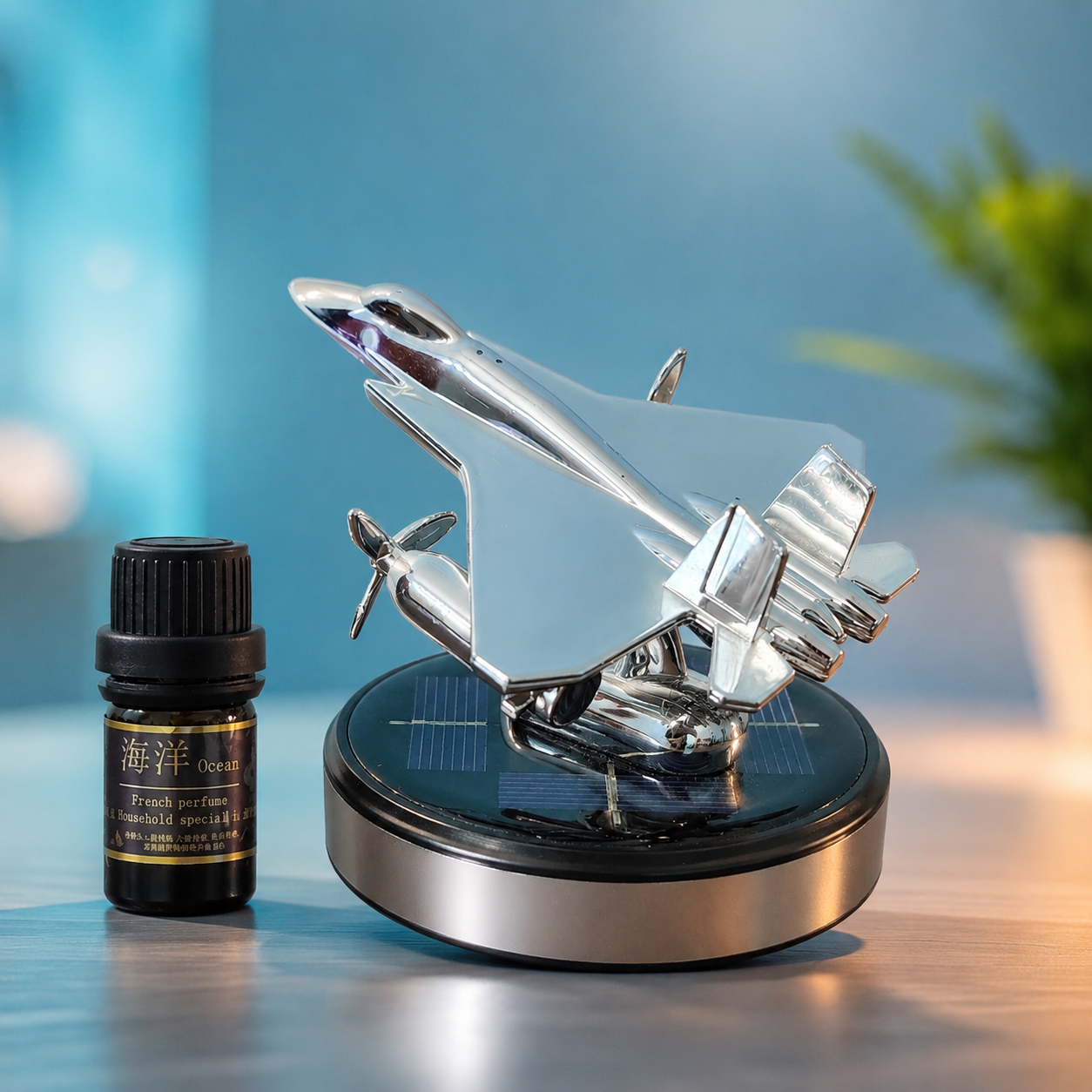 Premium Solar Fighter Jet car Air Freshener